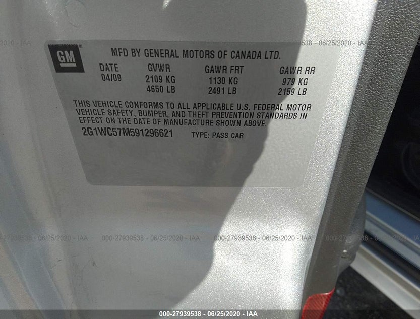 2G1WC57M591296621