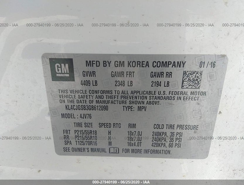 KL4CJGSB3GB612090