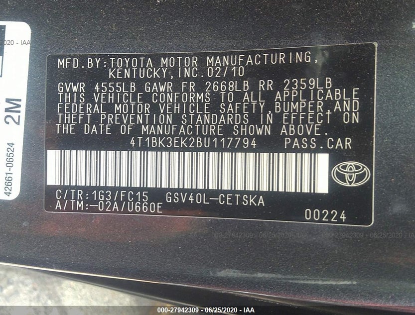 4T1BK3EK2BU117794