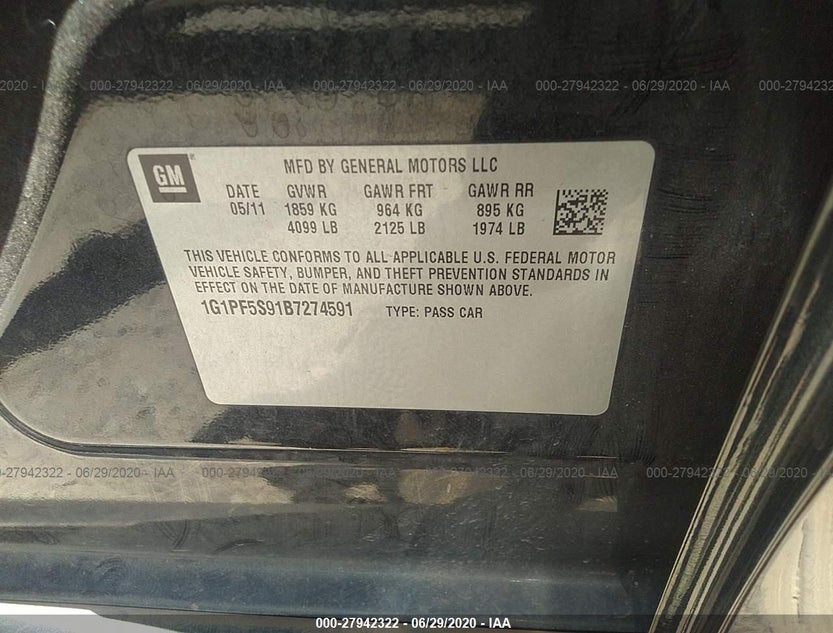 1G1PF5S91B7274591