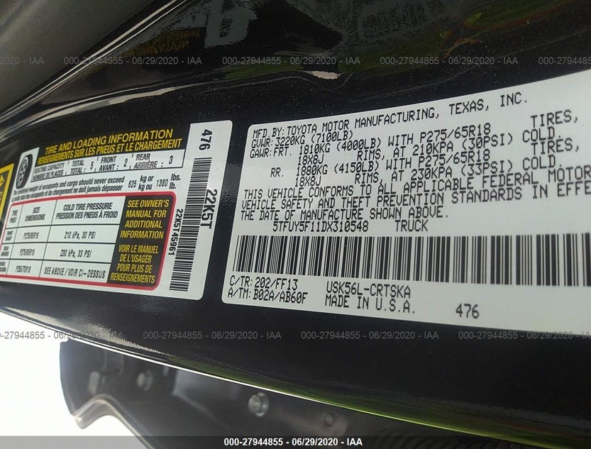 5TFUY5F11DX310548