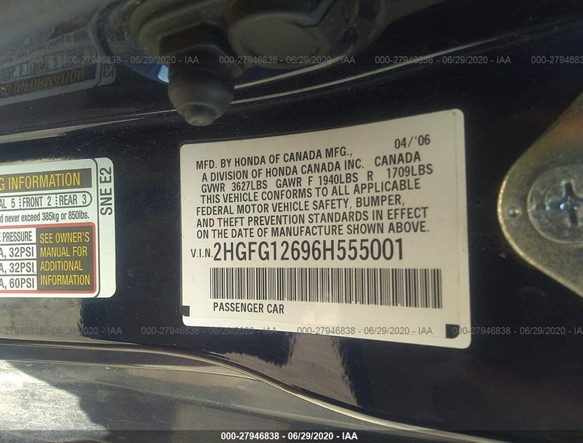 2HGFG12696H555001