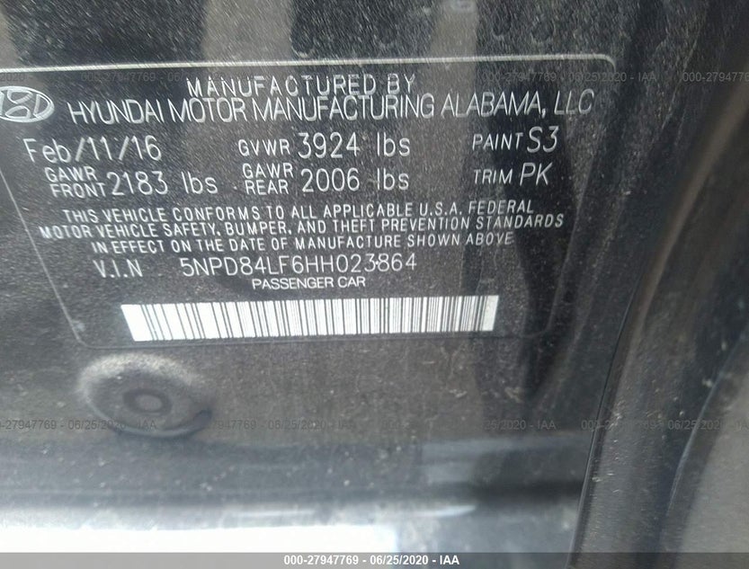 5NPD84LF6HH023864