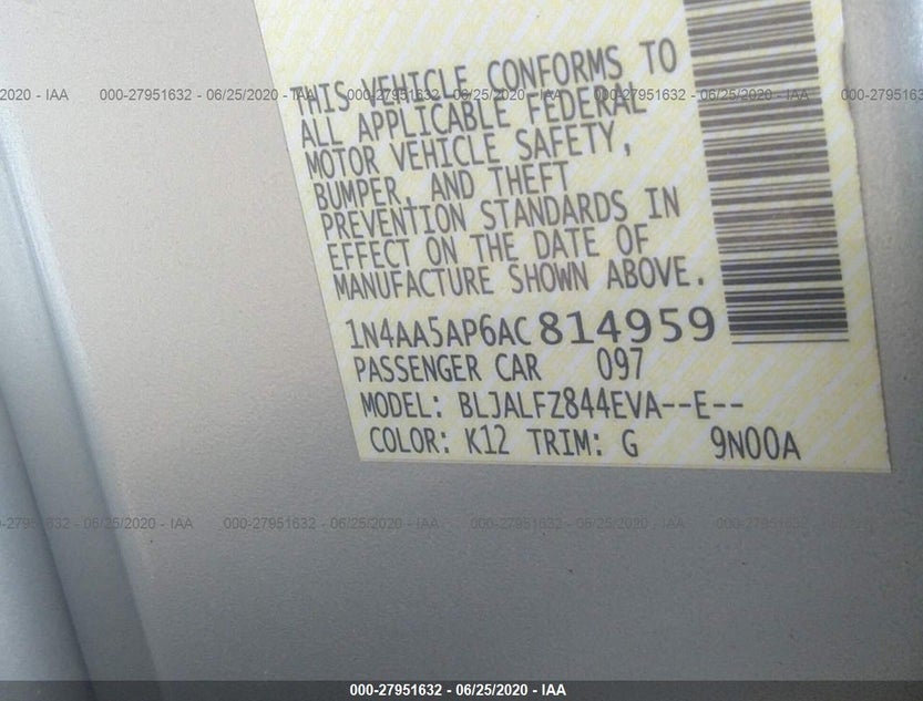 1N4AA5AP6AC814959