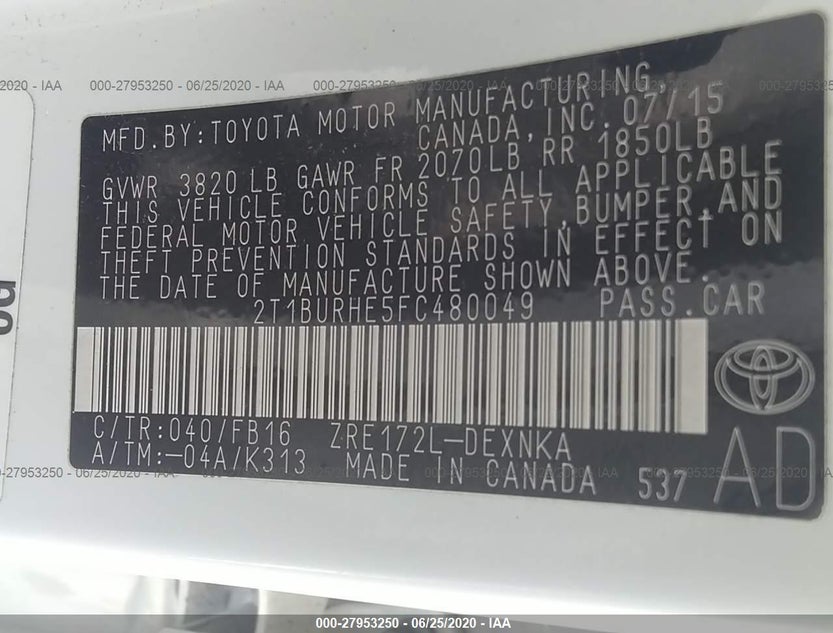 2T1BURHE5FC480049