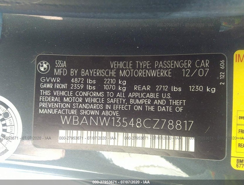 WBANW13548CZ78817
