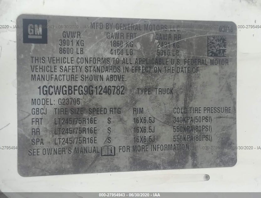 1GCWGBFG9G1246782
