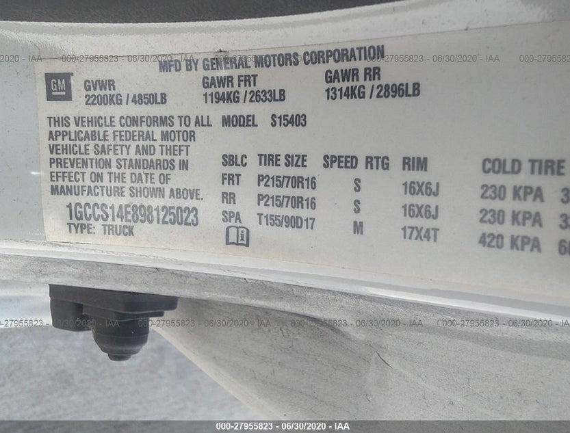 1GCCS14E898125023