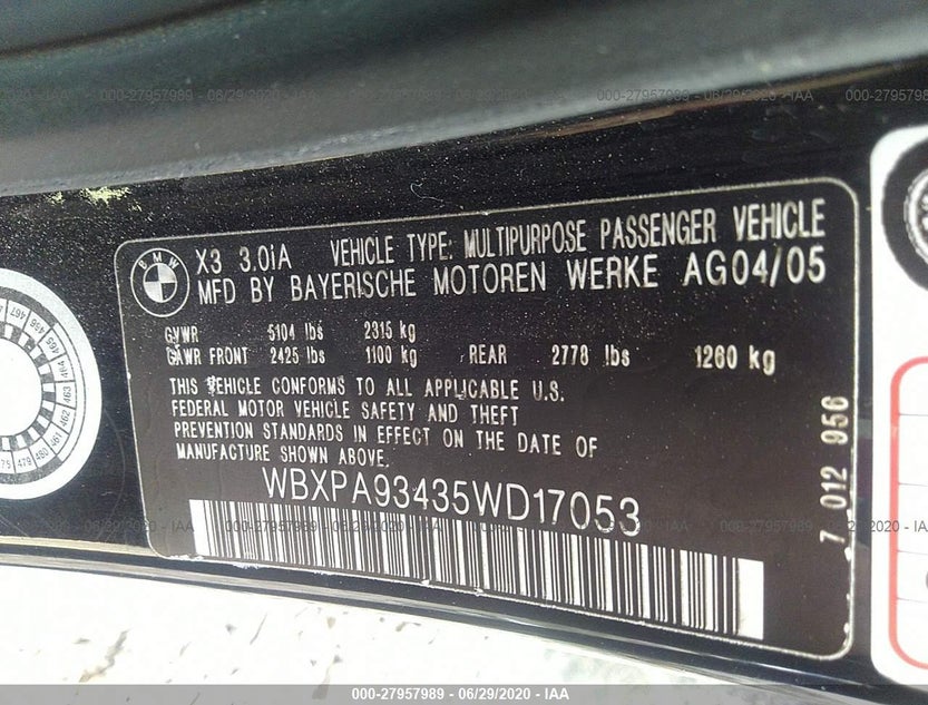 WBXPA93435WD17053