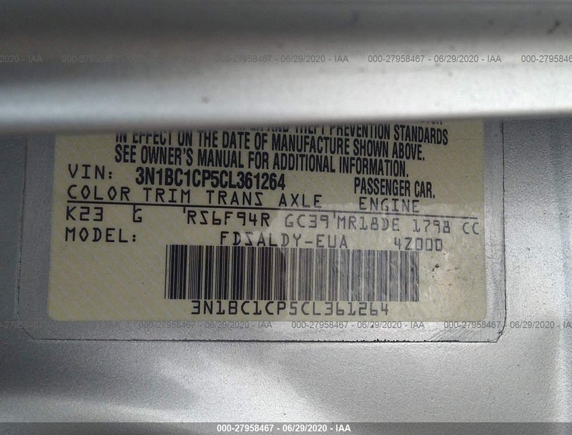 3N1BC1CP5CL361264
