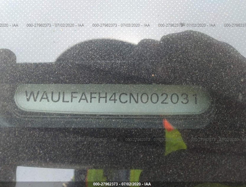 WAULFAFH4CN002031