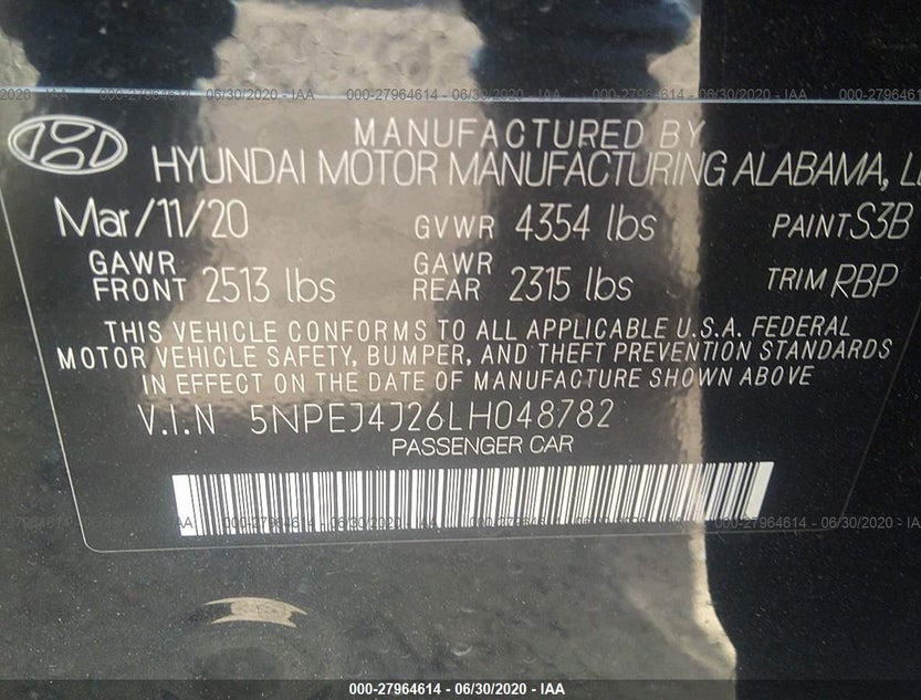 5NPEJ4J26LH048782