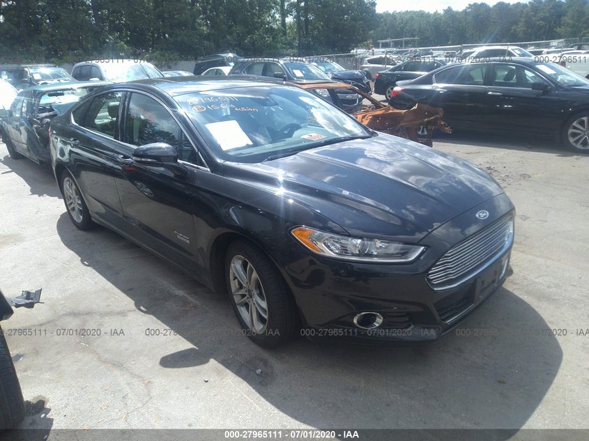 2015 FORD FUSION TITANIUM PHEV