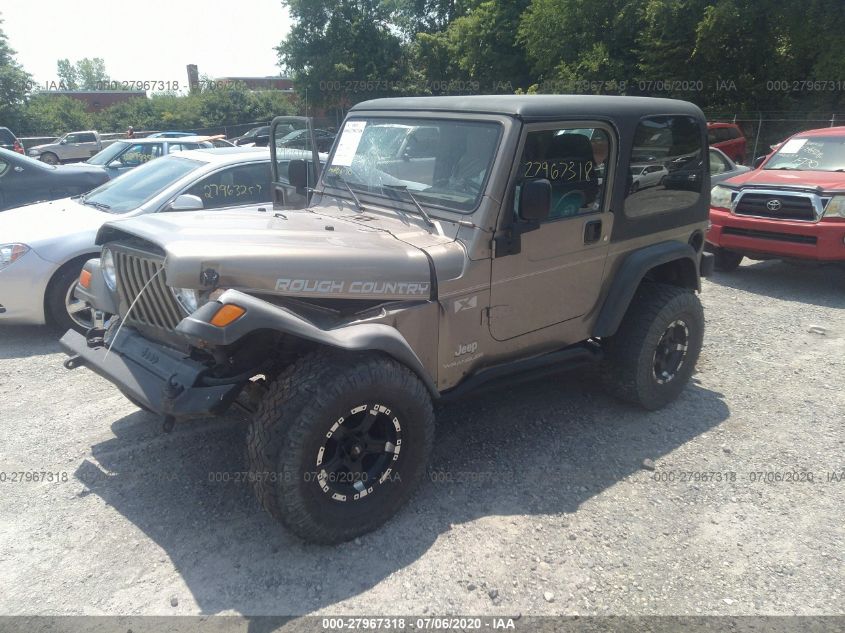 2003 Jeep Wrangler X VIN: 1J4FA39SX3P344311 Lot: 27967318