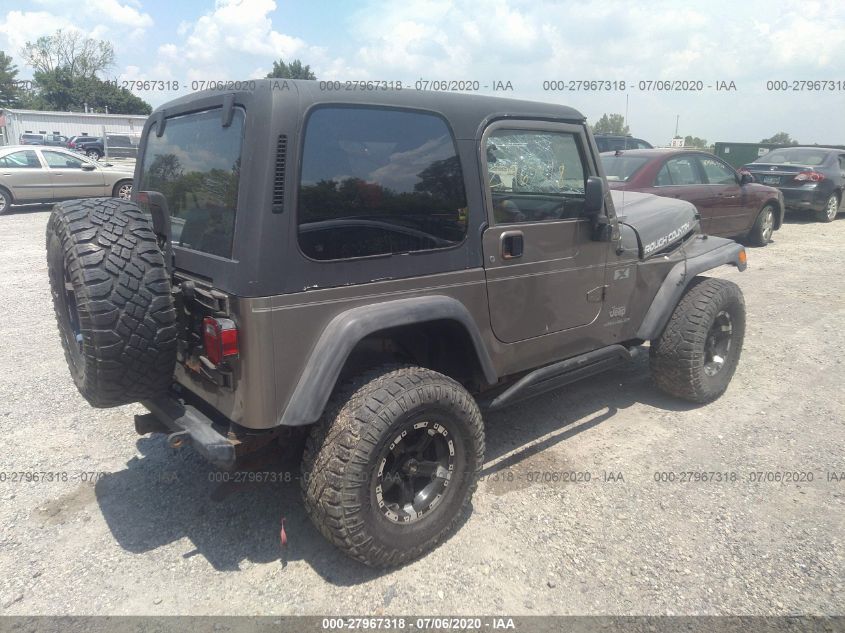 2003 Jeep Wrangler X VIN: 1J4FA39SX3P344311 Lot: 27967318