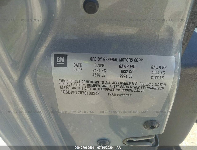 1G6DP577070108242