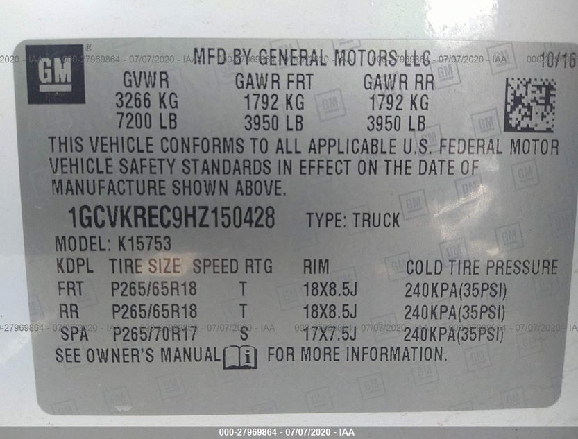 1GCVKREC9HZ150428