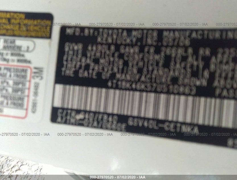 4T1BK46K57U510863