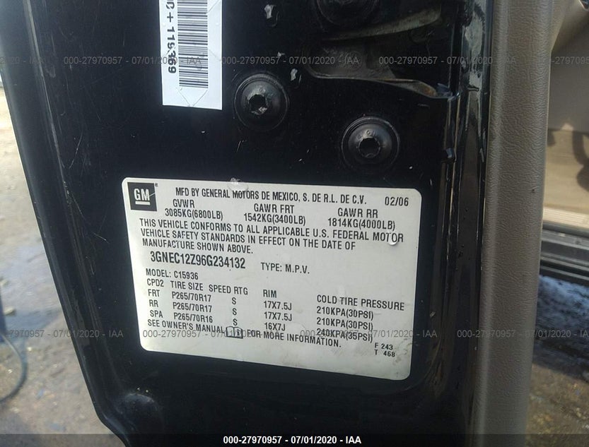 3GNEC12Z96G234132
