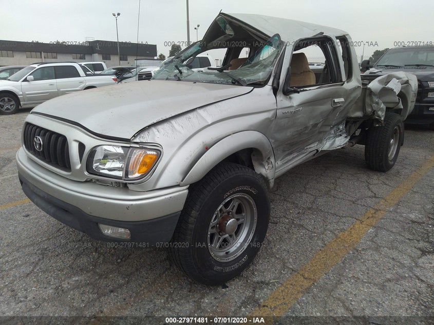 5TESN92N53Z262463 2003 TOYOTA TACOMA photo no. 2