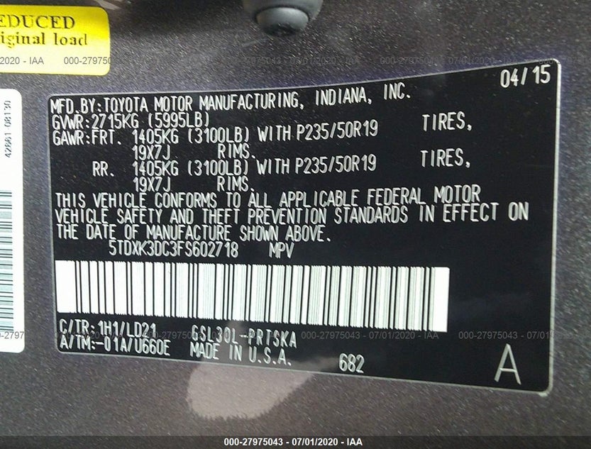 5TDXK3DC3FS602718