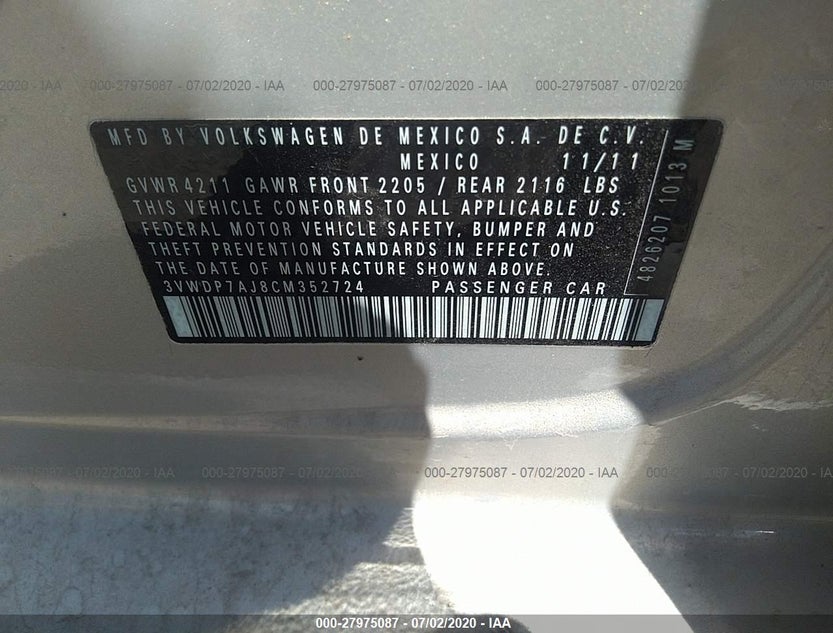 3VWDP7AJ8CM352724
