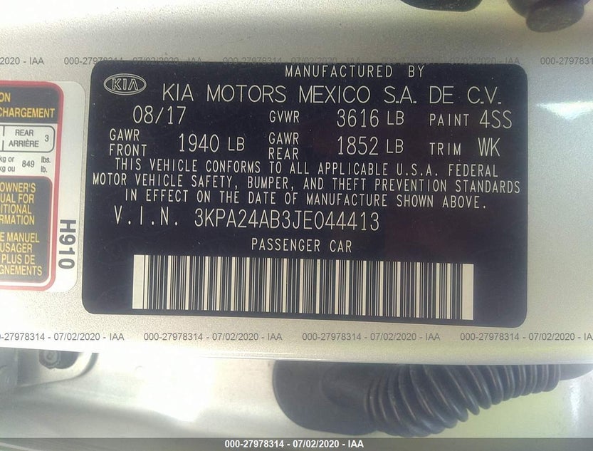 3KPA24AB3JE044413