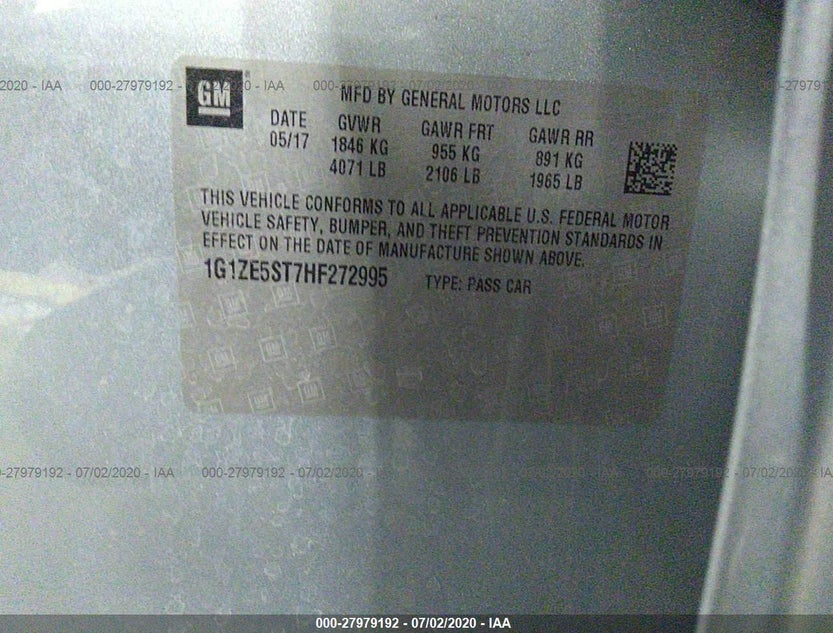 1G1ZE5ST7HF272995