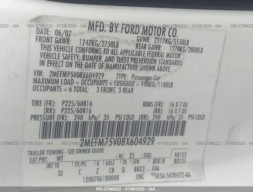 2MEFM75V08X604929