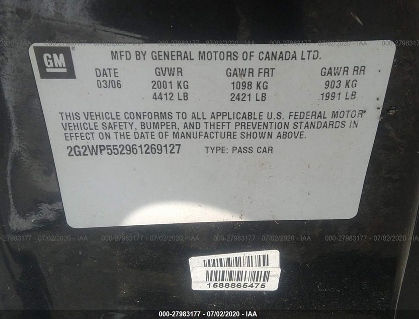 2G2WP552961269127