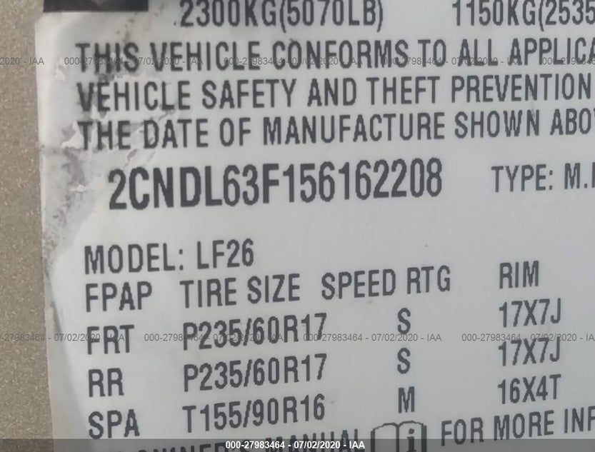 2CNDL63F156162208