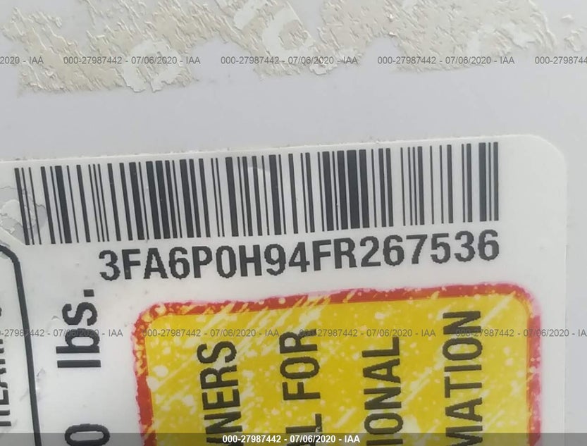 3FA6P0H94FR267536
