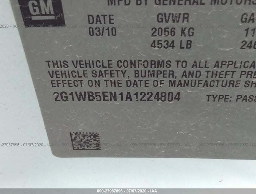 2G1WB5EN1A1224804