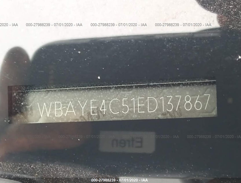 WBAYE4C51ED137867