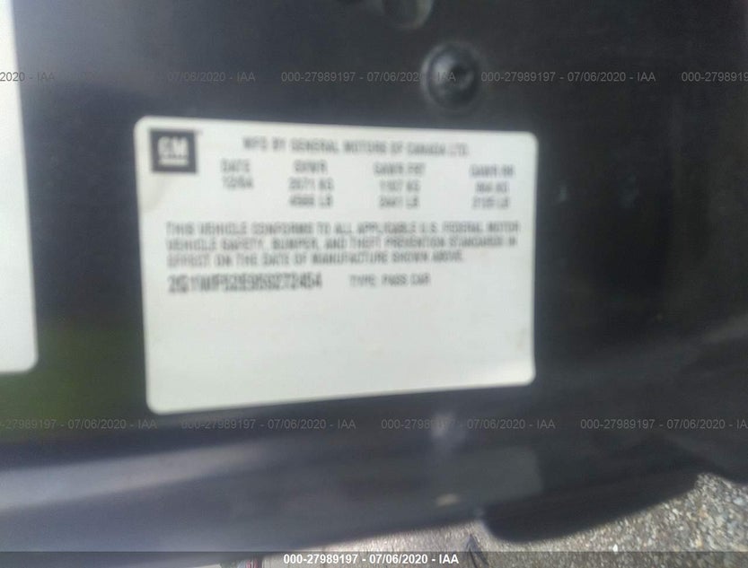 2G1WF52E959272454