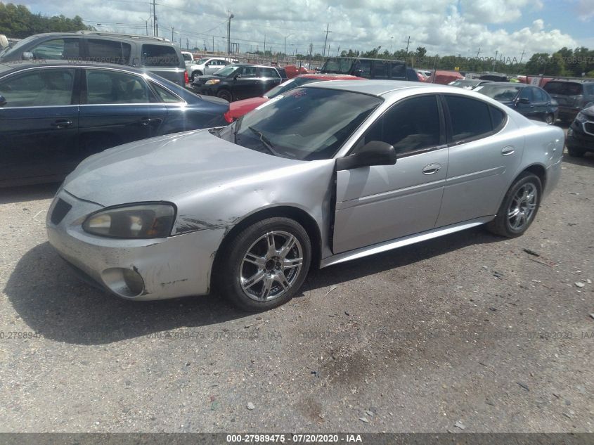 2004 Pontiac Grand Prix Gt1 VIN: 2G2WP522541121400 Lot: 27989475