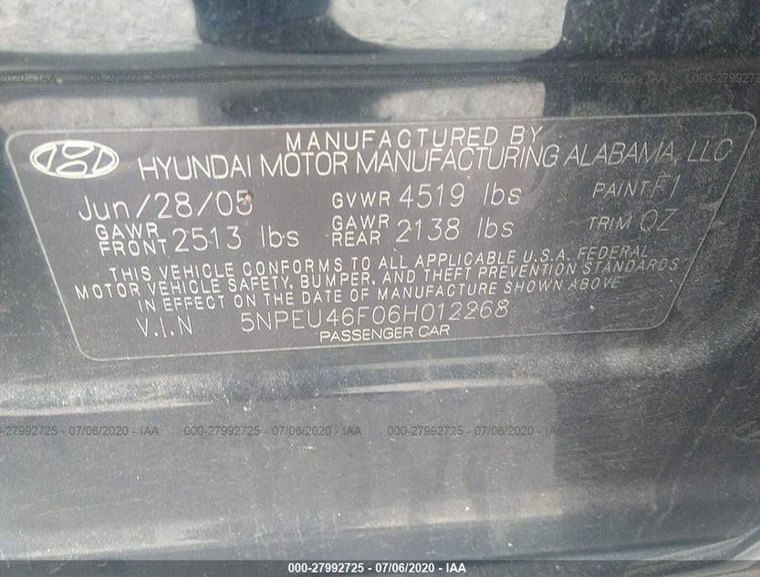 5NPEU46F06H012268