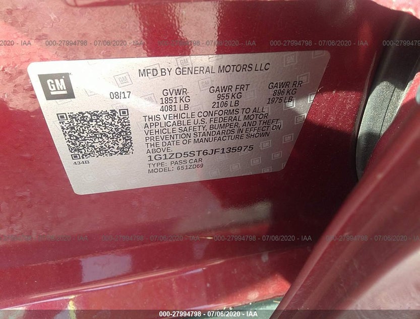 1G1ZD5ST6JF135975