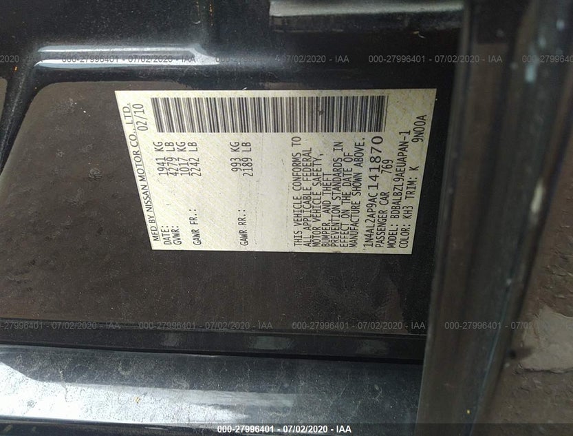 1N4AL2AP9AC141870
