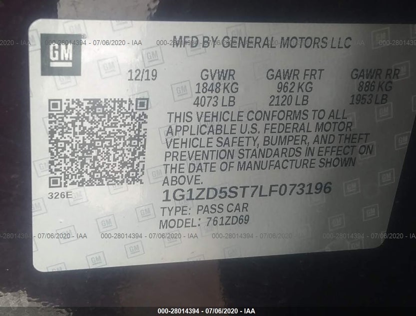 1G1ZD5ST7LF073196