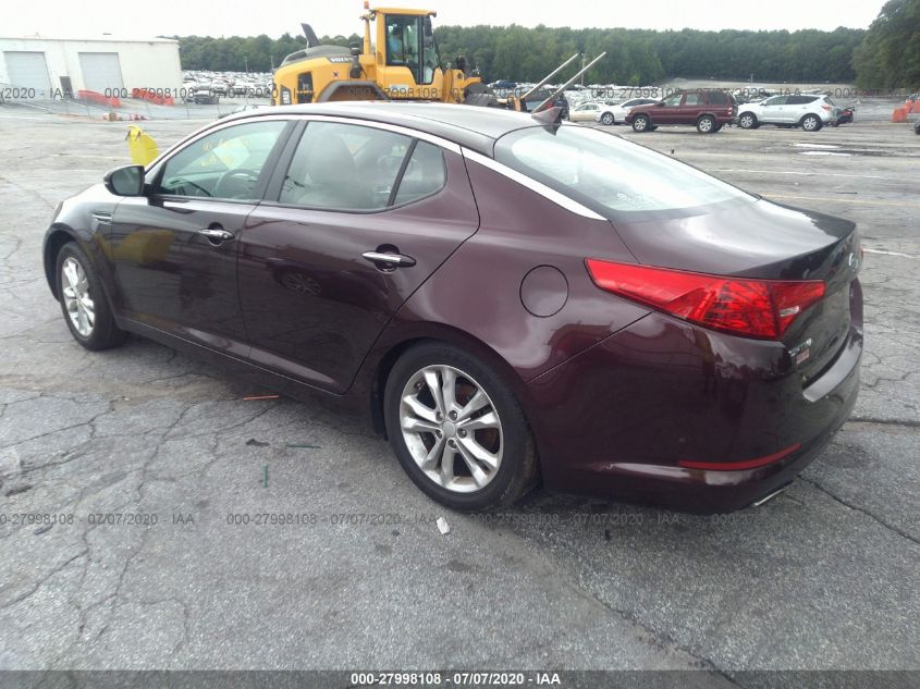 2012 Kia Optima Ex VIN: 5XXGN4A75CG053511 Lot: 27998108