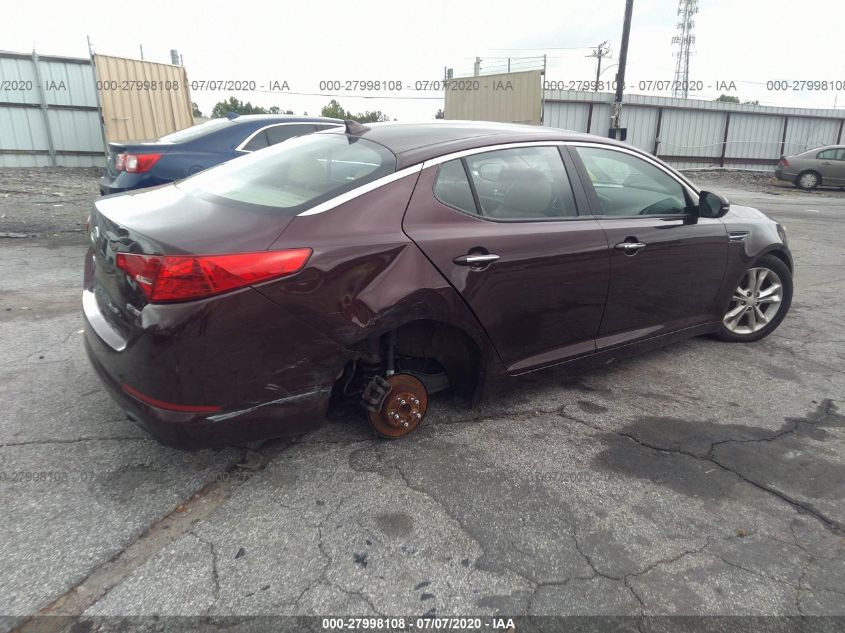 2012 Kia Optima Ex VIN: 5XXGN4A75CG053511 Lot: 27998108