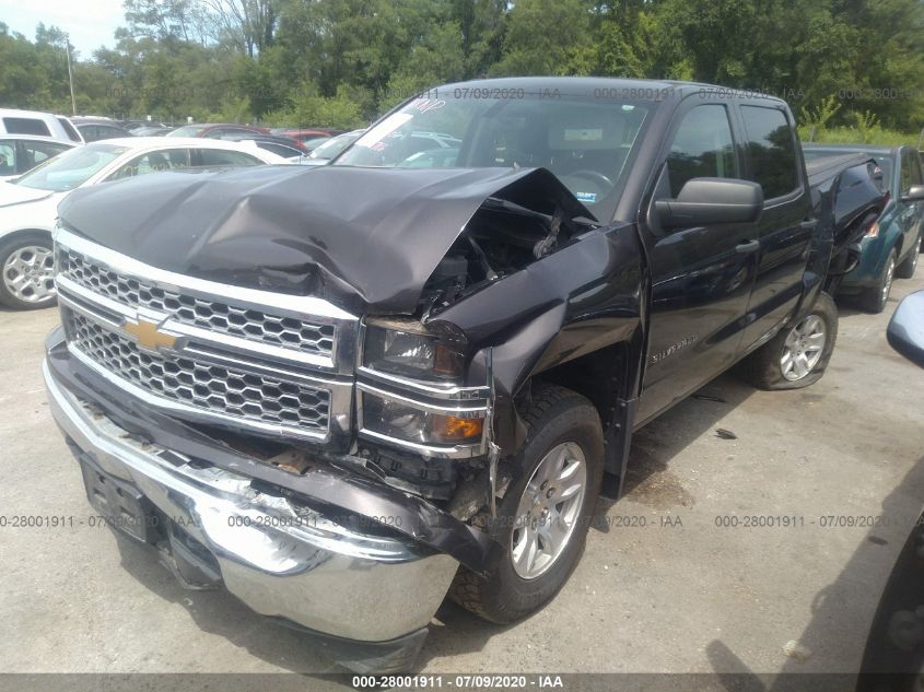 2014 Chevrolet Silverado 1500 1Lt VIN: 3GCUKREC8EG265786 Lot: 28001911