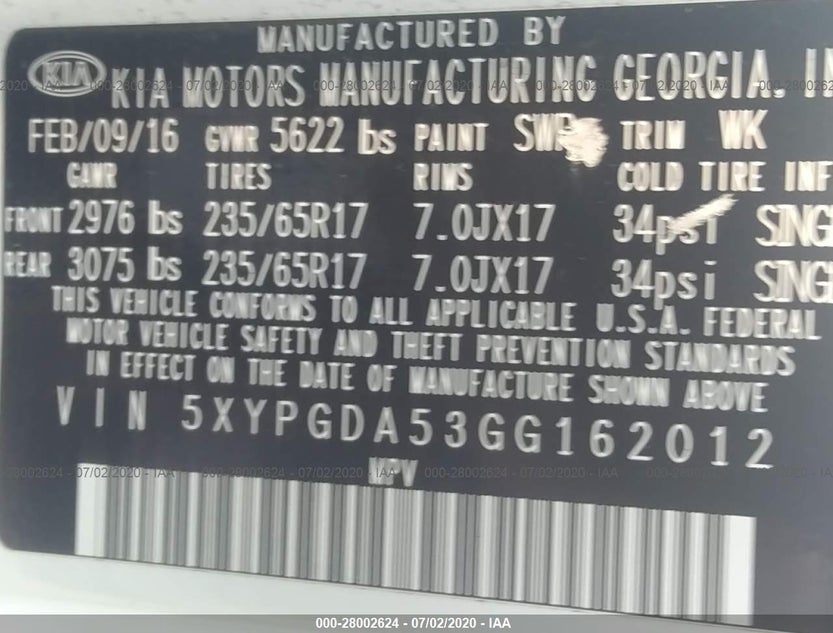 5XYPGDA53GG162012