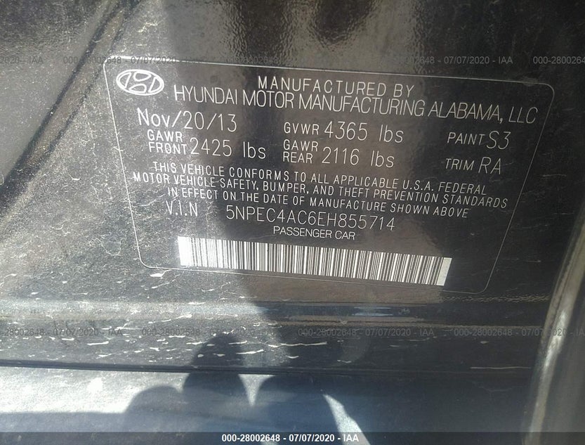 5NPEC4AC6EH855714