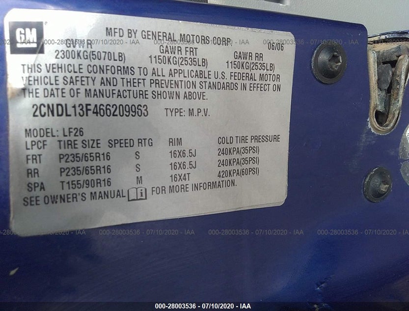 2CNDL13F466209963