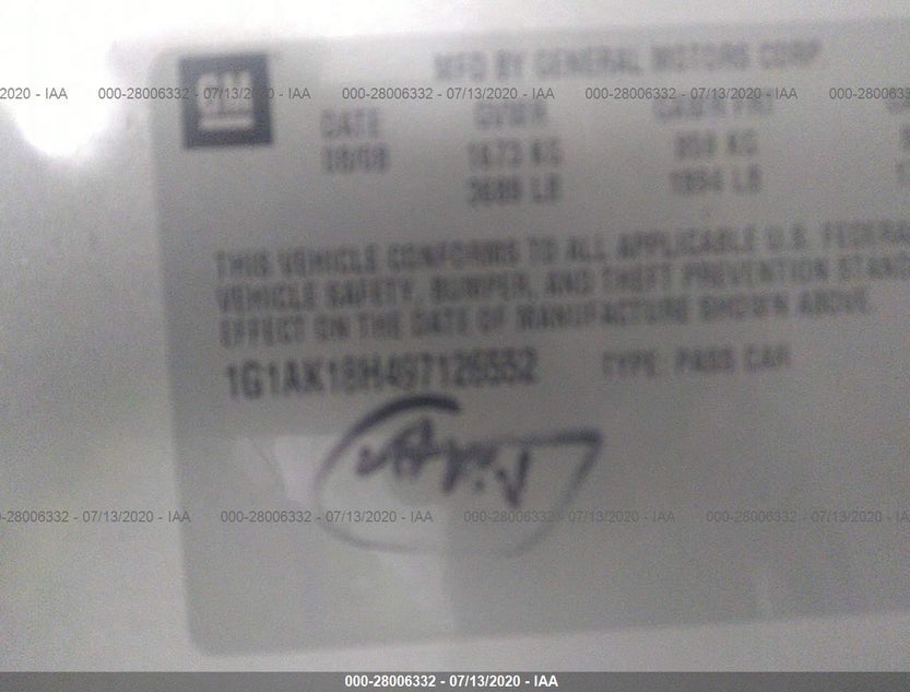 1G1AK18H497126552