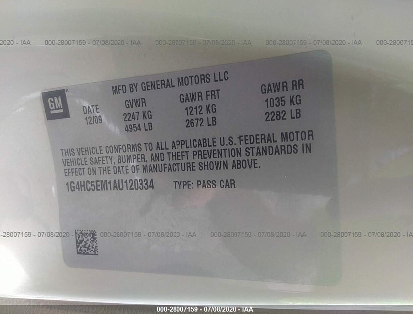 1G4HC5EM1AU120334