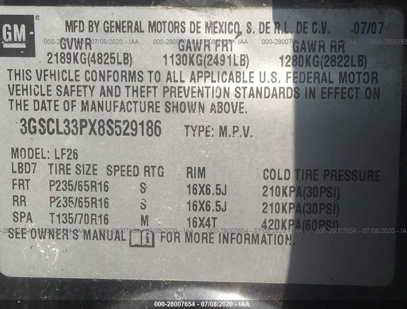3GSCL33PX8S529186