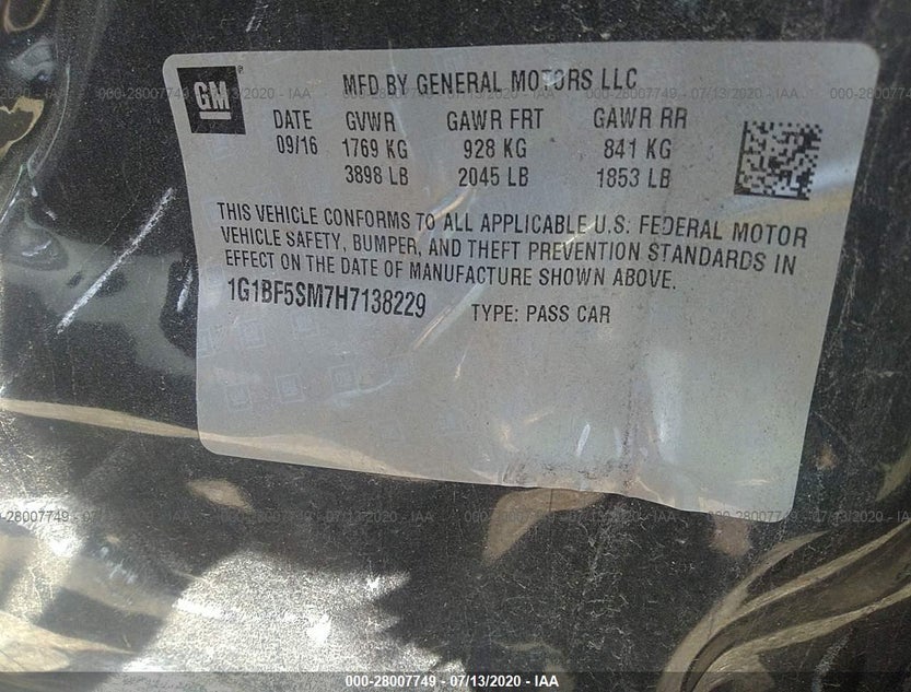 1G1BF5SM7H7138229